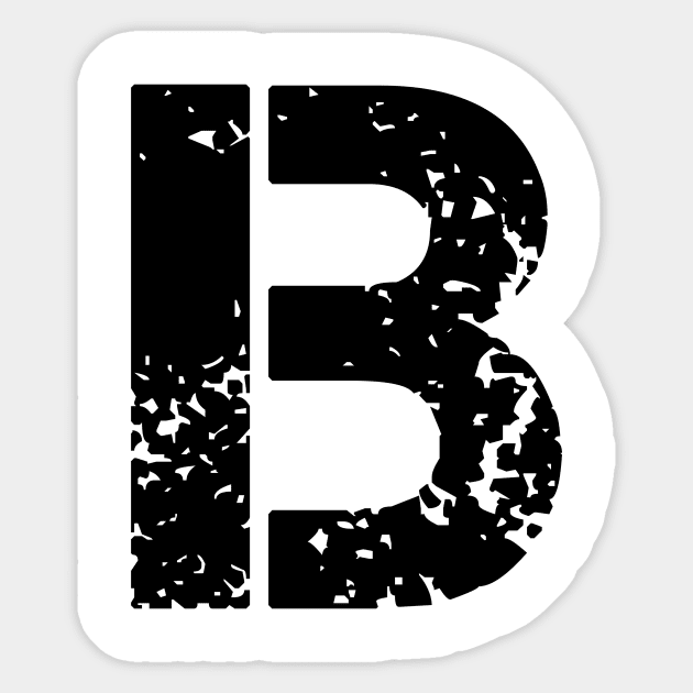 Letter B Sticker by aboss